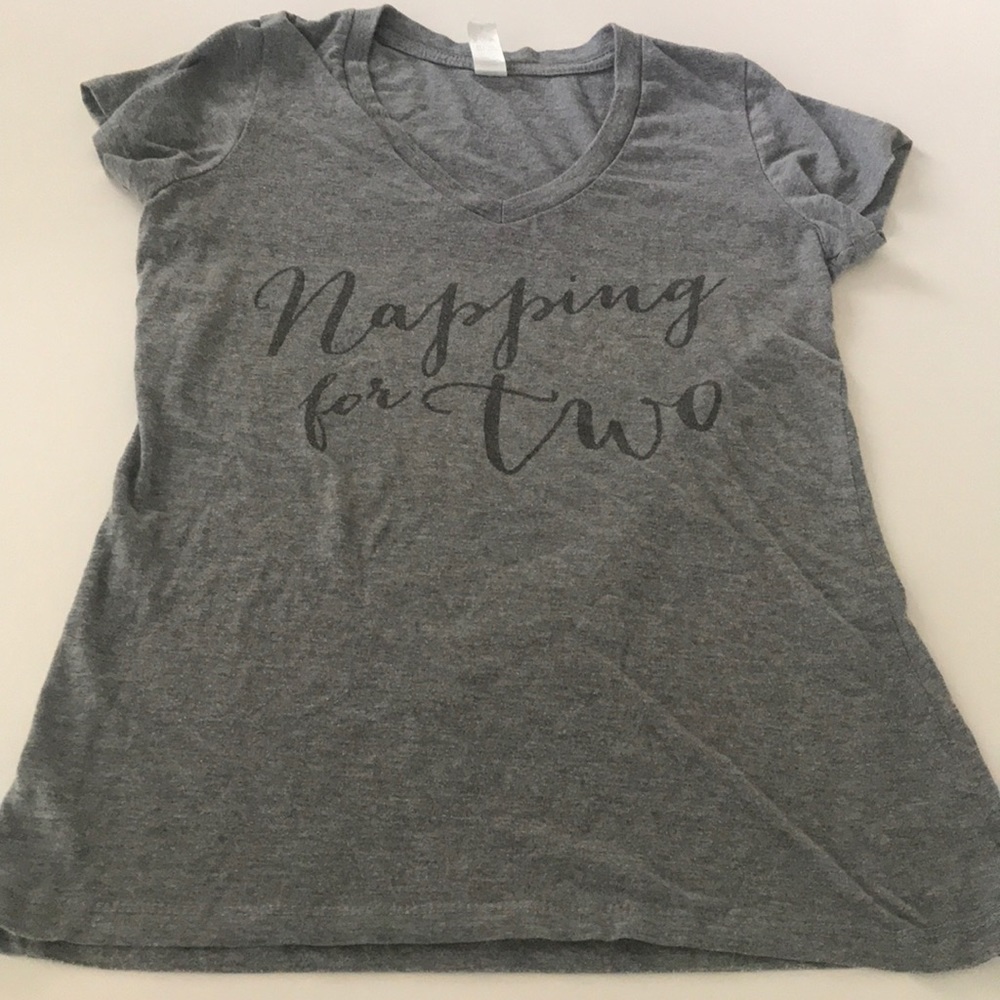 Napping for Two Maternity tee.